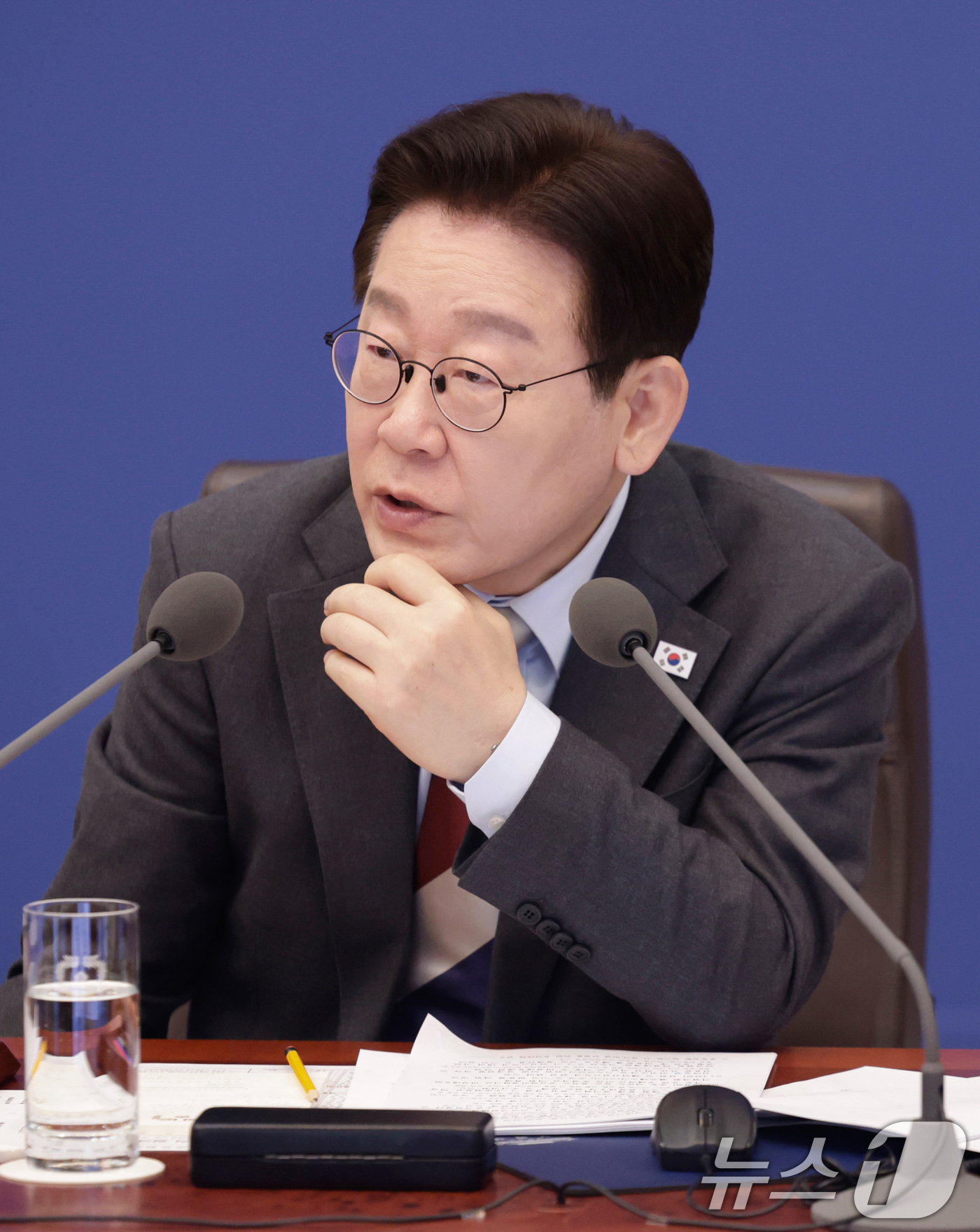 (서울=뉴스1) 이재명 기자 = 이재명 대통령이 5일 청와대에서 열린 임시 국무회의에서 발언하고 있다. 2026.3.5/뉴스1