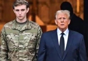 "이란전이 정당해? 트럼프 막내아들도 참전하라"…징집 촉구 SNS 확산