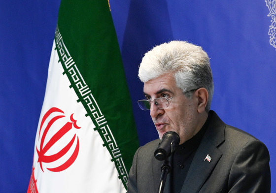 기자회견 갖는 주한 이란 대사관