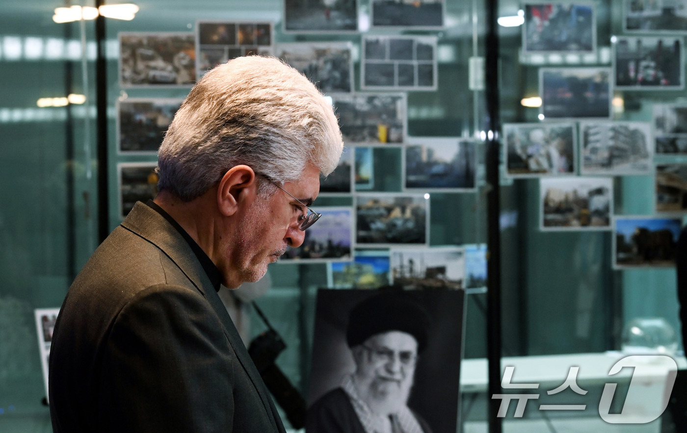 (서울=뉴스1) 최지환 기자 = 사이드 쿠제치 주한 이란 대사가 5일 오전 서울 용산구 주한 이란 대사관에서 미국·이스라엘의 대이란 공격과 관련한 이란 정부의 입장을 발표하기에 앞 …