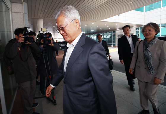 미국 방문하는 문 전 대통령 내외