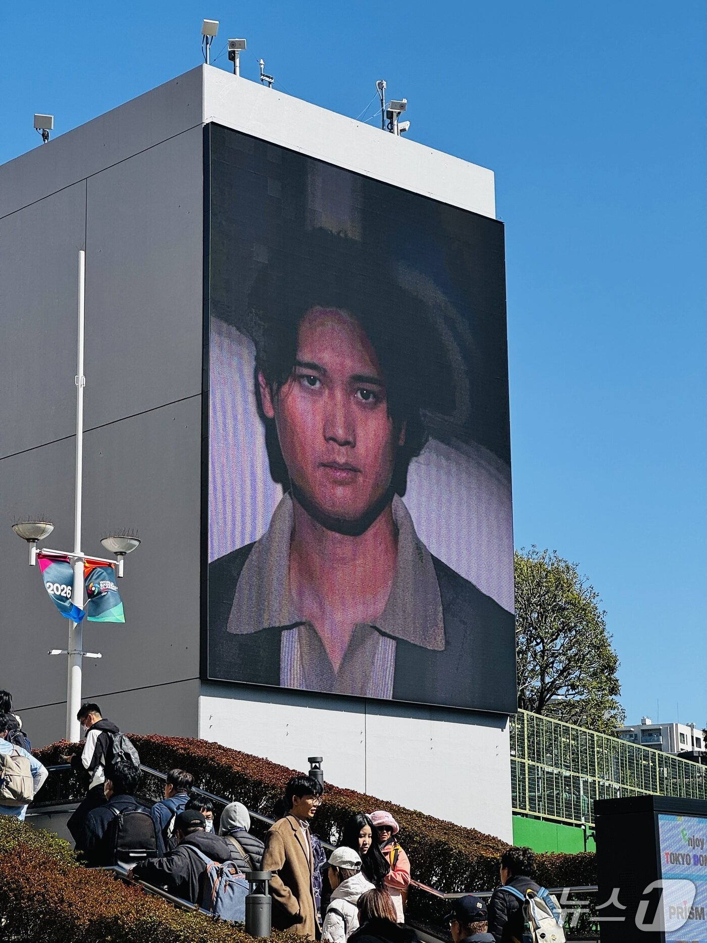 본문 이미지 - WBC가 열리는 일본 도쿄돔 곳곳에서는 대회 최고 슈퍼스타 오타니 쇼헤이의 모습을 어렵지 않게 찾아볼 수 있었다.2026.3.5 ⓒ 뉴스1 서장원 기자