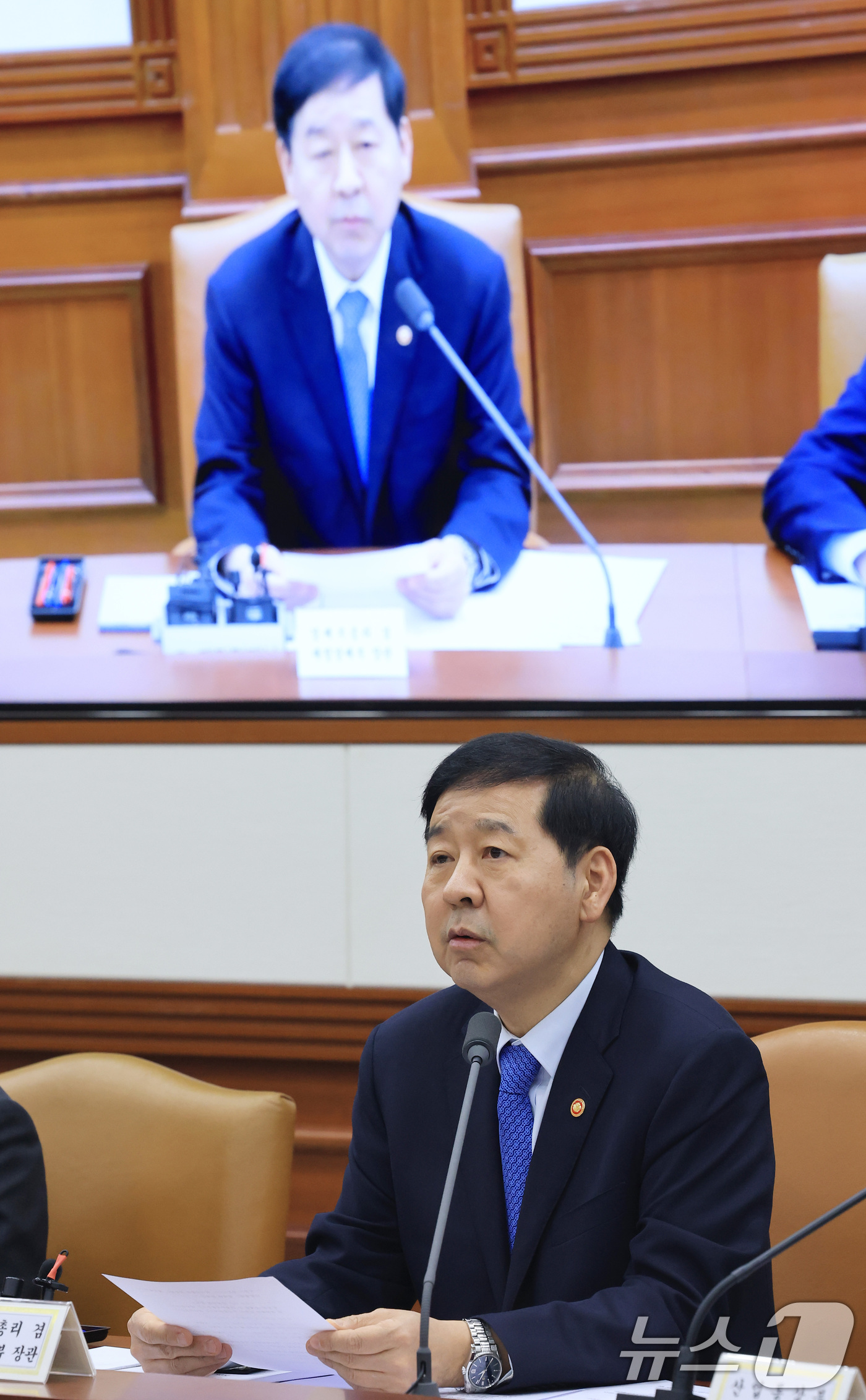 (서울=뉴스1) 임세영 기자 = 구윤철 부총리 겸 재정경제부 장관이 5일 서울 종로구 정부서울청사에서 열린 민생물가 특별관리 관계장관 TF 회의에서 모두발언을 하고 있다. 2026 …