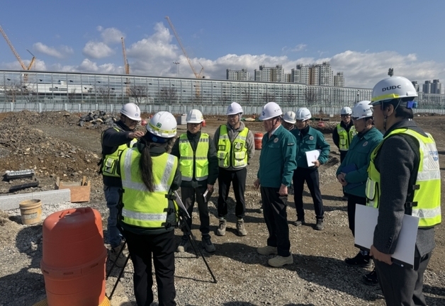 대구도시개발공사, '해빙기 건설현장 특별 안전점검' 실시