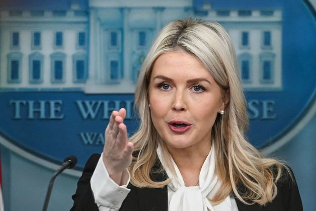 [포토] 브리핑 중인 백악관 대변인