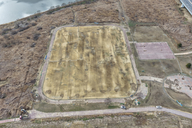 나주시 "영산강 나주대교 불법파크골프장 원상복구"