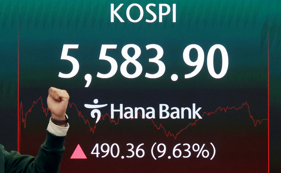 상승마감한 코스피