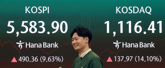 'V자 반등' 코스피 역대 두번째 상승률