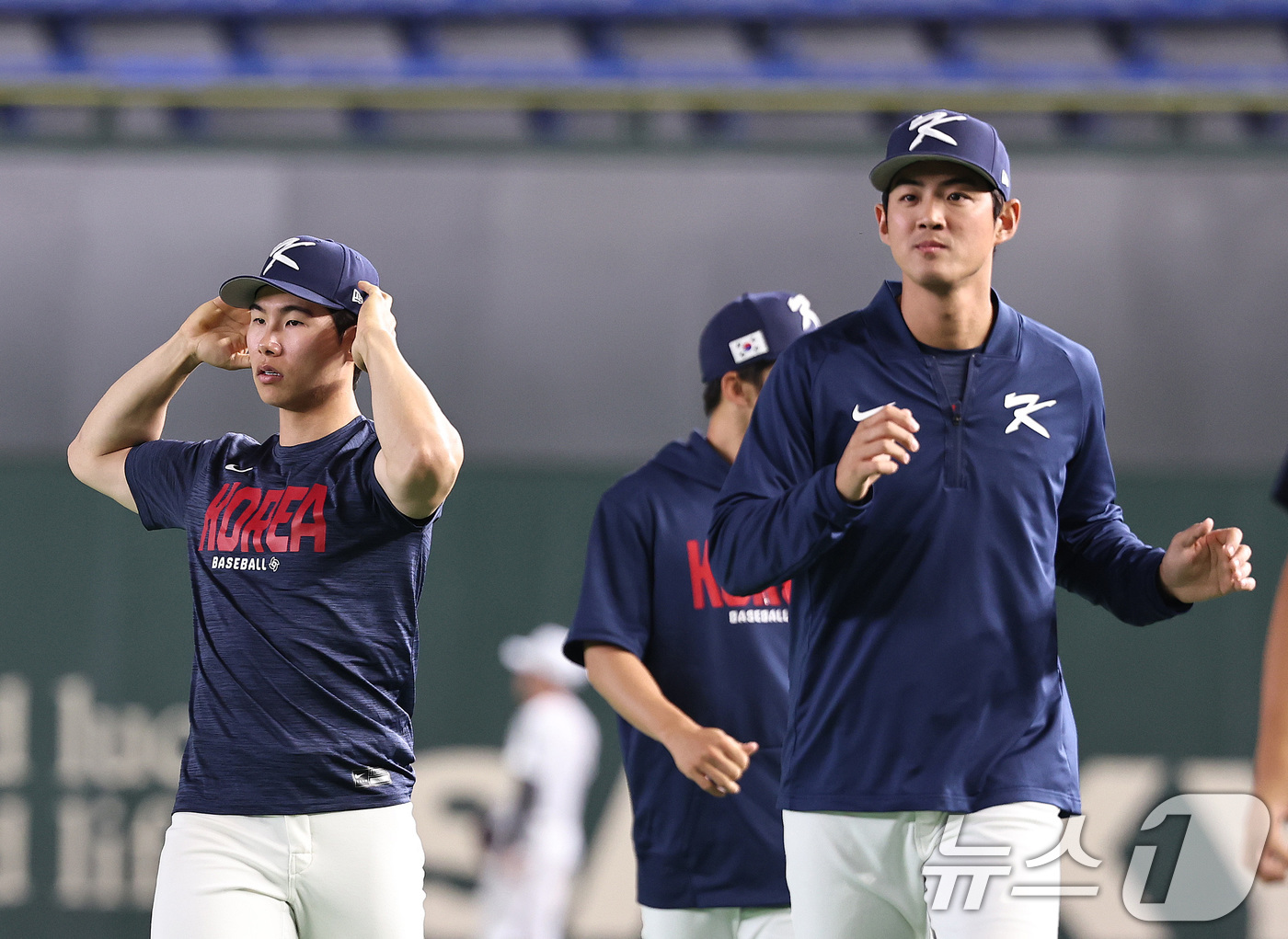 WBC 2026 도쿄돔에서 몸을 푸는 김혜성·구자욱