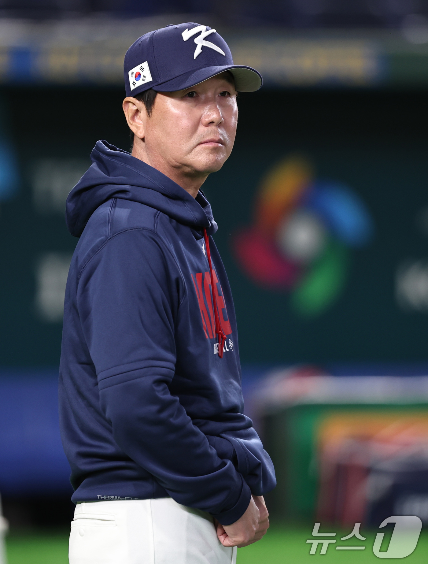 (도쿄=뉴스1) 구윤성 기자 = 류지현 대한민국 야구대표팀 감독이 5일 오후 일본 도쿄돔에서 열리는 2026 월드베이스볼클래식(WBC) C조 1차전 체코와의 경기를 앞두고 선수들의 …