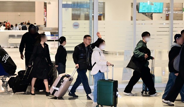 두바이에서 귀국하는 시민들