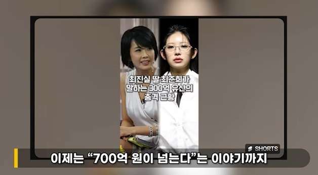 최진실 모친 "딸 유산이 300억?…부동산 2채, 손주들에게 50%씩 상속"