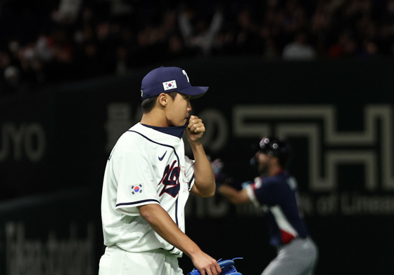 홈런 맞은 정우주