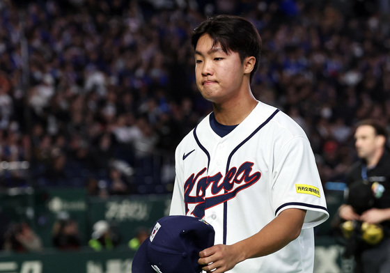 이닝 마친 정우주