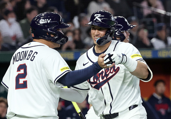 '연타석포' 위트컴, 일본전 '5번타자'로 전진…김혜성은 9번[WBC]