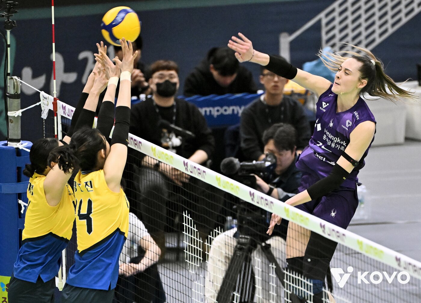 본문 이미지 - 흥국생명 레베카 라셈. (KOVO 제공)