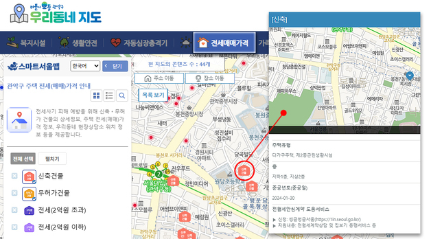 관악구, '우리동네 주거정보 플랫폼' 운영…전세사기 예방