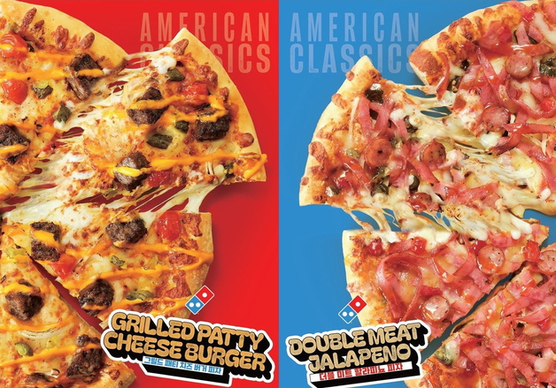 도미노피자,'아메리칸 클래식 피자' 2종 출시…온라인 주문시 할인