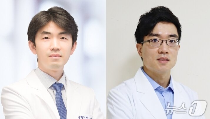 본문 이미지 - 노두현 서울대병원 정형외과 교수, 이도원 동국대일산병원 정형외과 교수.(서울대병원 제공)