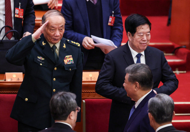 홀로남은 장성민 中군사위 부주석 "시진핑 지휘 확고히 따라야"