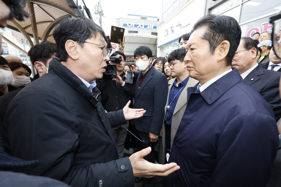 "친명이라 잘랐나?"…조성철 함평군수 예비후보, 정청래 대표에 항의