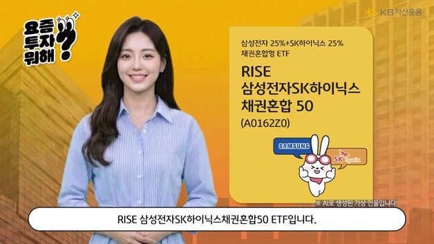 KB자산운용, 운용업계 최초 생성형 AI 아나운서 도입