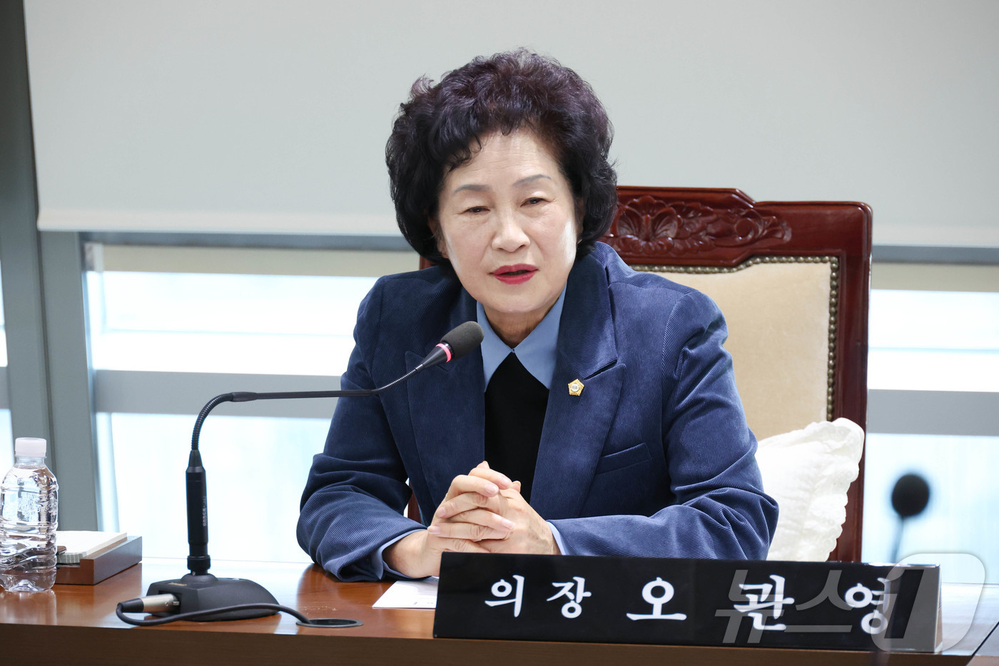 (대전=뉴스1) 이동원 기자 = 오관영 대전 동구의회 의장이 6일 운영위원 및 전체 의원 간담회를 열고 제292회 임시회 의사일정을 확정했다.이번 임시회는 오는 11일부터 16일까 …