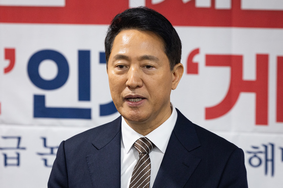 오세훈 "필패의 리더 자격 없어…장동혁, 공천 미루고 끝장토론 하자"