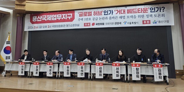 "용산 1만가구 공급 땐 업무지구 기능 훼손"…주택은 인근 공급 제안