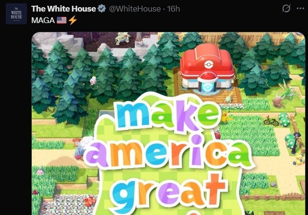 "피카츄로 '마가' 홍보하다니"…포켓몬컴퍼니, 백악관 강력항의