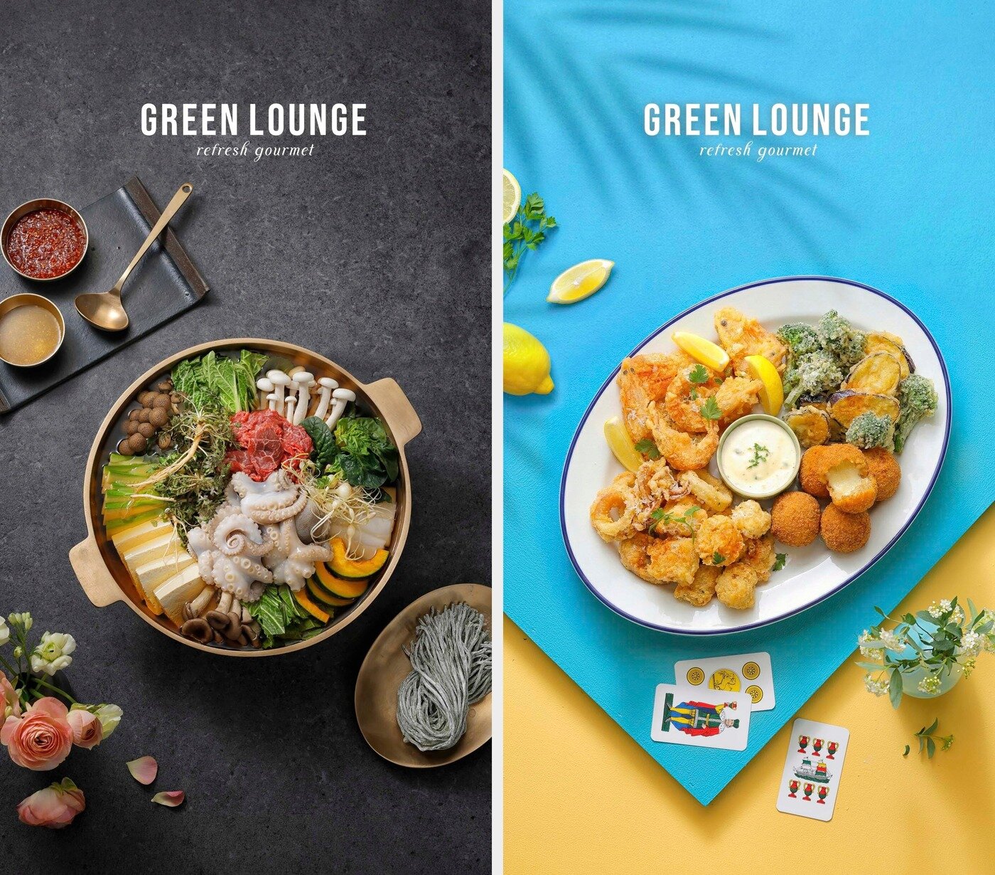 본문 이미지 - 아워홈 골프장 한정 봄철 신메뉴 이미지.(아워홈 제공)