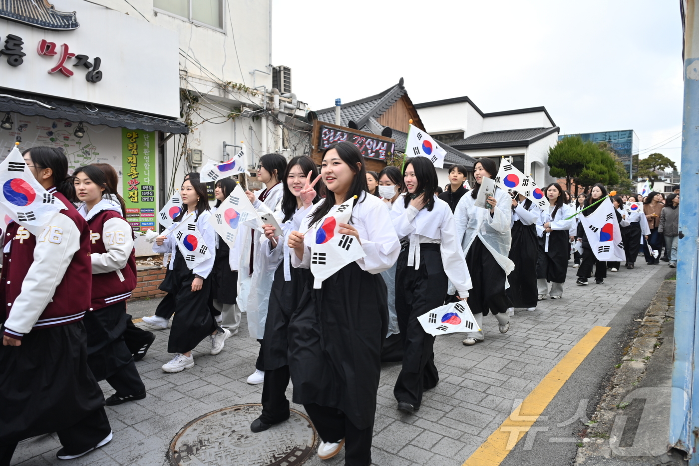 (광주=뉴스1) 박지현 기자 = 6일 광주 남구 양림동 일원에서 제107주년 광주 3·10 독립만세운동 재현행사가 열리고 있다.(광주 남구 제공. 재판매 및 DB 금지) 2026. …
