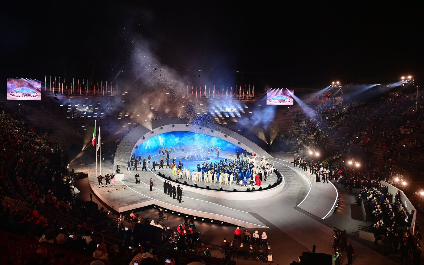 본문 이미지 - 2026 밀라노·코르티나담페초 동계 패럴림픽이 6일(현지시간) 개막했다.((대한장애인체육회 제공)