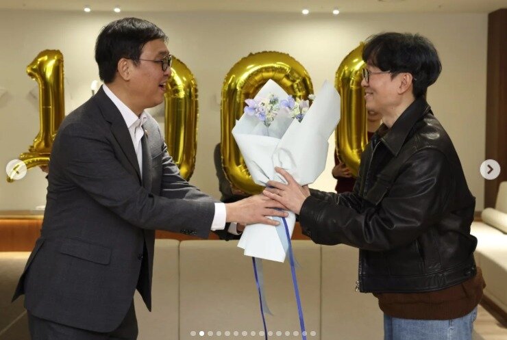 본문 이미지 - 최휘영 문화체육관광부 장관(왼쪽), 장항준 감독/최휘영 문화체육관광부 장관 인스타그램