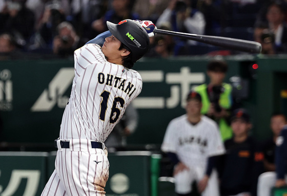 오타니, 동점 솔로포