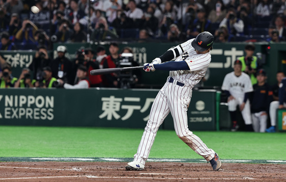 오타니, 동점 솔로홈런