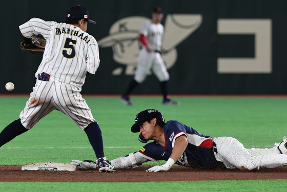 이정후, 2루까지