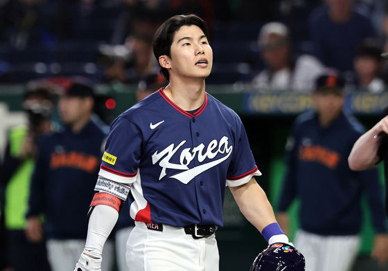 한국대표팀, 일본전 6-8 석패…피홈런·볼넷에 눈물[WBC]