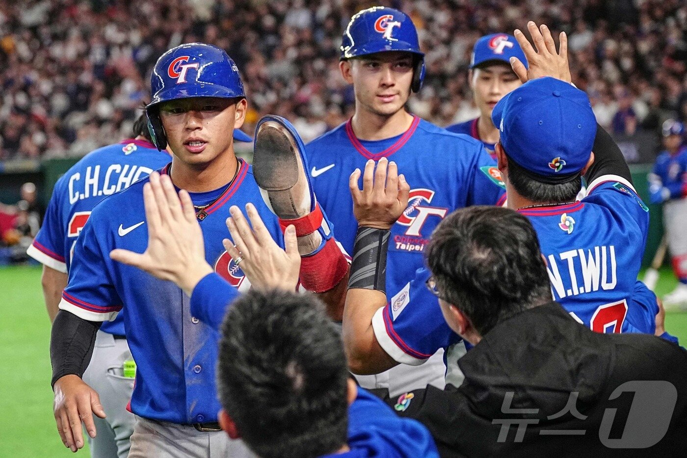 본문 이미지 - 대만은 2026 WBC에서 1승2패를 기록 중이다. ⓒ AFP=뉴스1