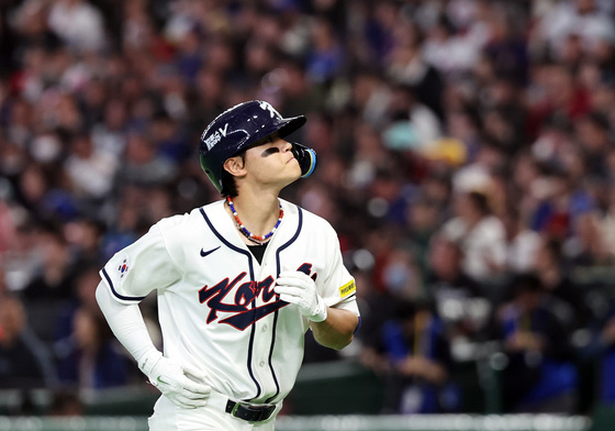 [속보] 깨어난 김도영, WBC 대만전 6회말 역전 투런포…한국 3-2 리드