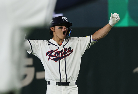 '리드오프' 김도영 "끝날 때까지 포기 없다…투지 불태우겠다"[WBC]