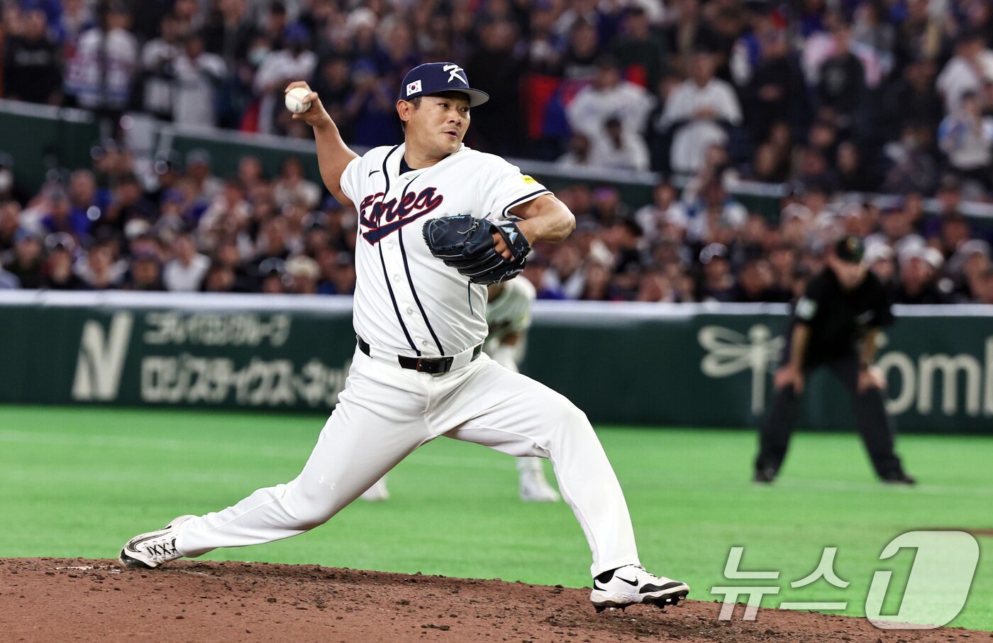 본문 이미지 - WBC에서 활약했던 노경은. ⓒ 뉴스1 구윤성 기자