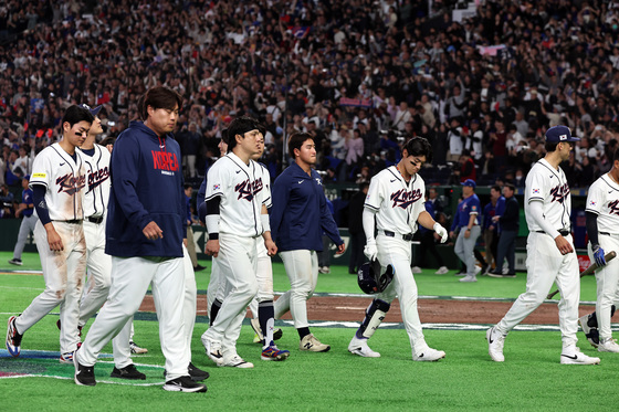 한국, 대만에 5-4 석패