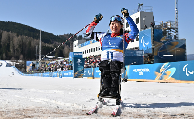李대통령, 동계패럴림픽 금·은 김윤지 선수에 "뜨거운 박수"