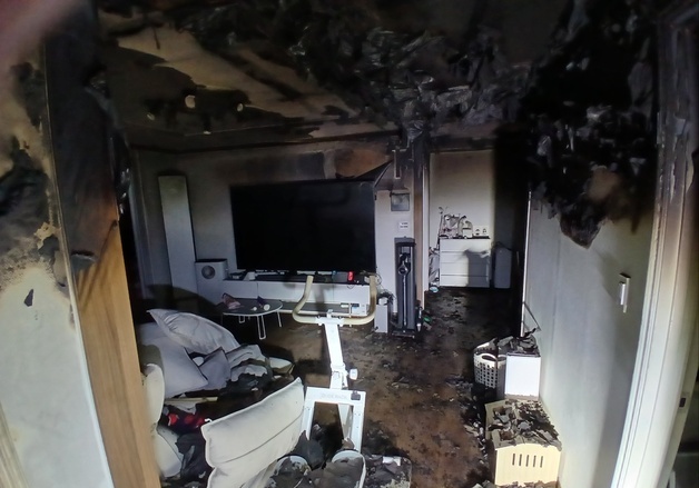 집주인 외출한 사이…충주 칠금동 아파트서 불 대피 소동