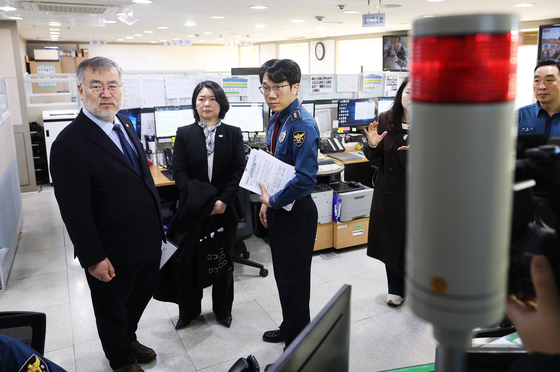 112상황실 현장검증 나선 이태원특조위