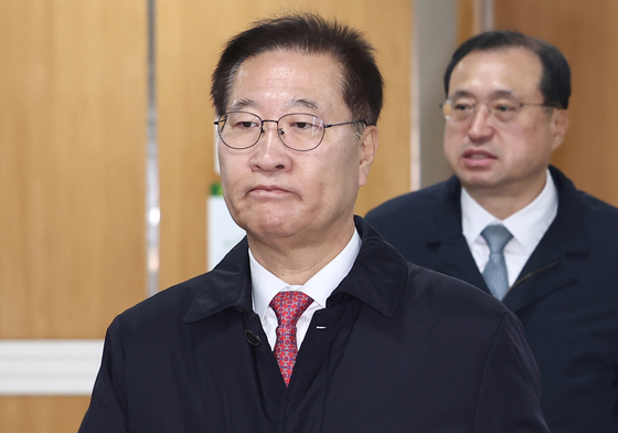 내란가담 1심 속행공판 출석하는 박성재 전 장관