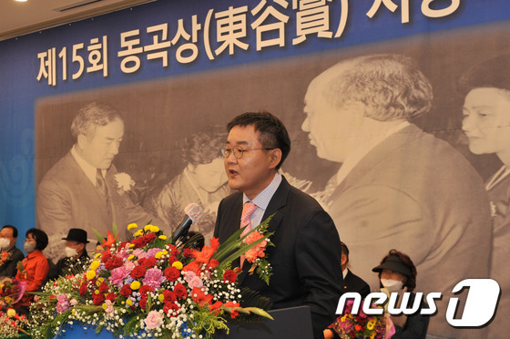 김남호 DB그룹 명예회장, 부친과 경영권 갈등설에 "그럴 일 없다"