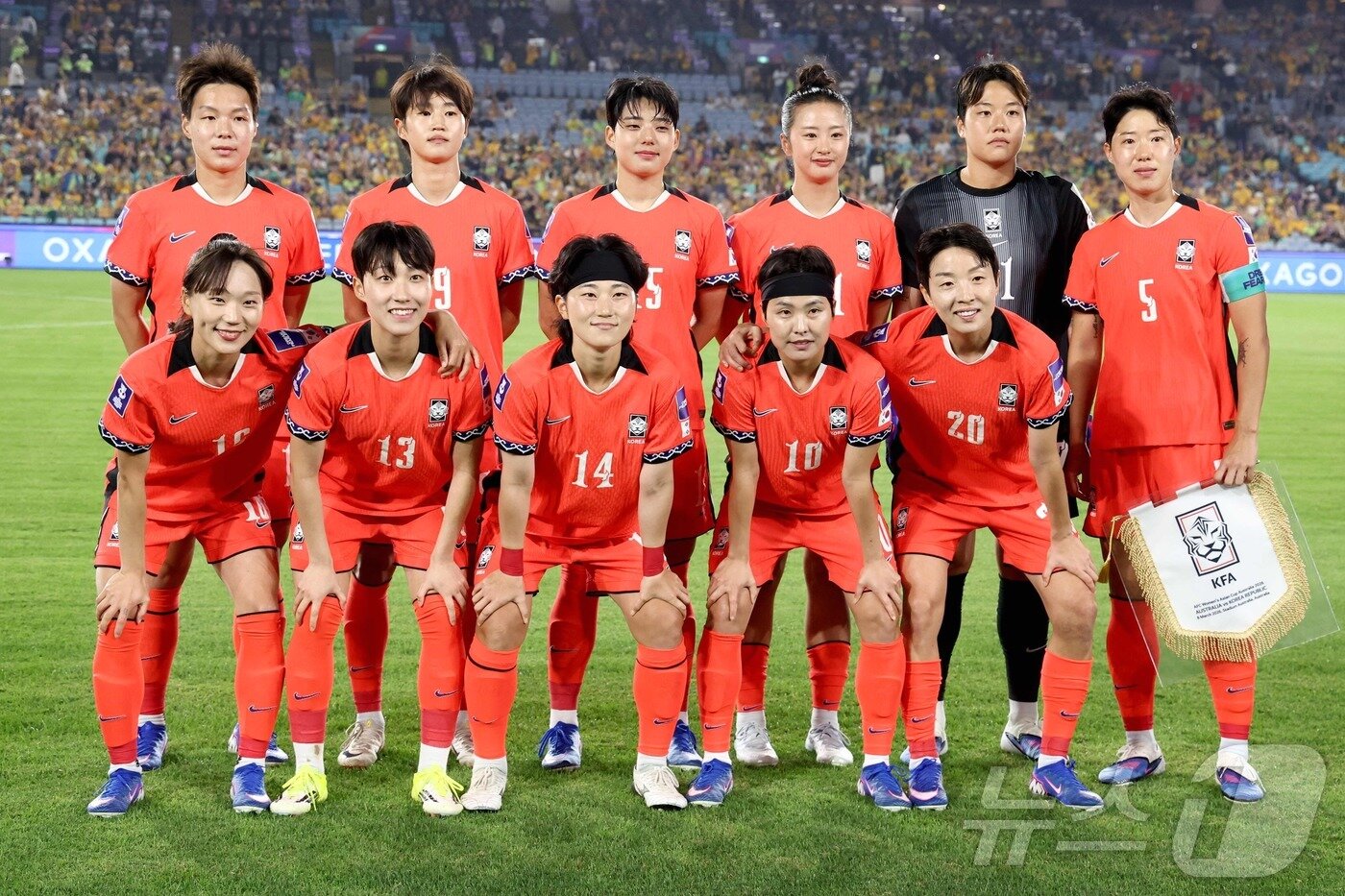 본문 이미지 - 여자축구 대표팀ⓒ AFP=뉴스1