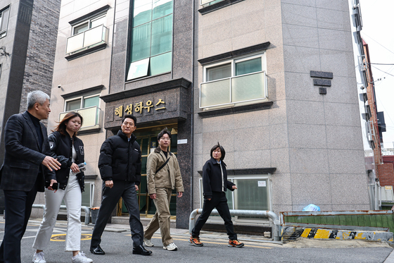 오세훈 시장, ·월세 청년 주거난과 관련 현장방문